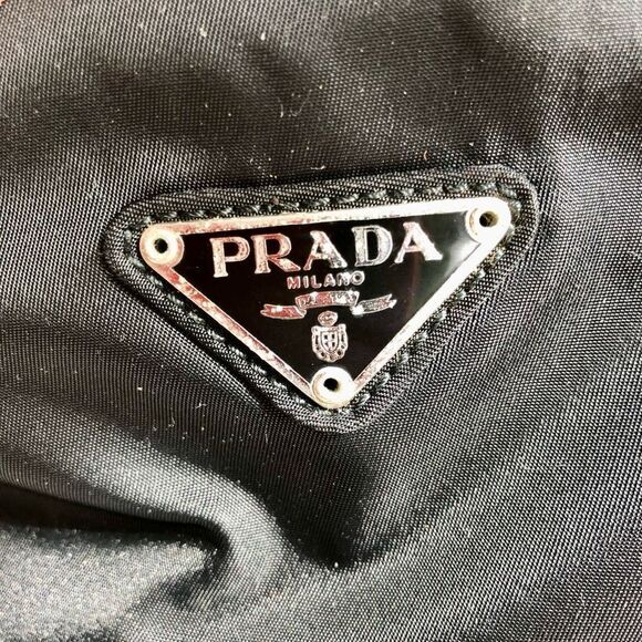 Prada Tessuto Nylon Small Black Tote - Picture 6 of 14